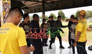 Perkokoh Nasionalisme, Kodim 1707/Merauke Gelar Pembinaan Bela Negara Dengan Keluarga Besar TNI