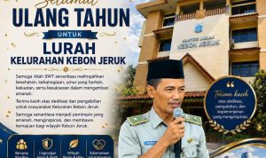 SUARAMEDIAA.ID Ucapkan Selamat Ulang Tahun kepada Lurah Kebon Jeruk, Apresiasi Dedikasi Membangun Pelayanan untuk Masyarakat