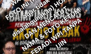 Ketua Umum FERADI WPI Minta Foto dan Namanya Tidak Dicatut dalam Ilustrasi Kasus Dugaan Pengeroyokan terhadap Uun/Fam Fuk Tjhong