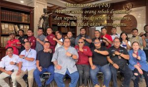 Ketum FERADI WPI Bagikan Kesaksian Rohani, Mengaku Mendapat Rhema dari Mazmur 91:7 di Tengah Pergumulan Organisasi