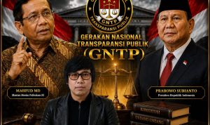 Ketua Umum GNTP Apresiasi Surat Terbuka Mahfud MD kepada Presiden Prabowo, Dorong Penegakan Hukum Sesuai Kewenangan dan Prosedur