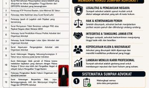 DPD FERADI WPI Banten Buka Penyumpahan Advokat di Pengadilan Tinggi Banten, Kesempatan Emas Cetak Advokat Profesional dan Berintegritas