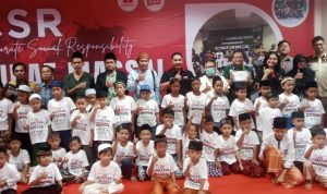 50 Anak Tidak mampu ikuti Sunatan Massal secara gratis yang di gelar PT. Torabika Eka Semesta.