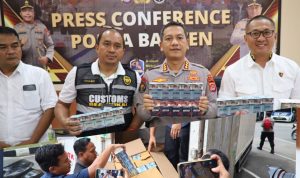 Polda Banten Ungkap Peredaran Rokok Tanpa Pita Cukai, Amankan 89 Bal Rokok Ilegal