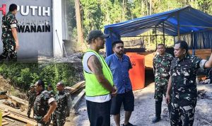 Pastikan Pembangunan Berjalan Optimal Dandim 1701/Jayapura Tinjau Tiga Program Strategis Nasional