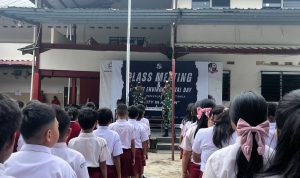 Pelatihan PBB Dari Yonif TP 820/DAAI, Tanamkan Displin dan Karakter Sejak Dini di SD Kristen Kalam Kudus Timika