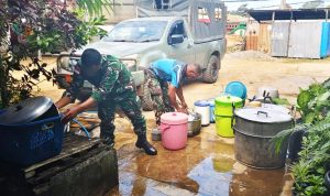 Satgas TMMD ke-129 Kodim 1707/Merauke Matangkan Persiapan Logistik Menuju Kampung Wanam
