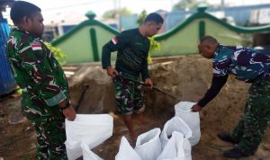 Material TMMD ke-129, Siap Dikirim ke Kampung Wanam Distrik Ilwayab Merauke