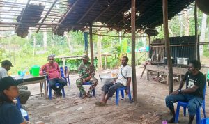 Kepala Kampung Wanam Antusias Sambut TMMD ke-129, Marianus: Warga Siap Bergotong Royong Bersama TNI