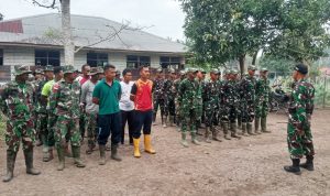 Komandan SSK Satgas TMMD ke-129 Kodim 1707/Merauke Tekankan Disiplin dan Semangat Kerja