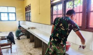 Peran TNI AD Hadirkan Harapan Baru, Laboratorium IPA SMP Negeri Urumb Mulai Tampil Indah