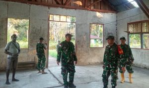 Pantau Langsung Progres TMMD, Letkol Inf Bayu Prabowo Tegaskan Pembangunan Untuk Kesejahteraan Warga Wanam