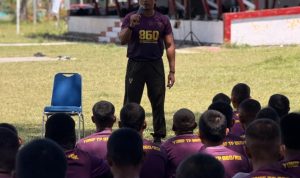 300 Prajurit Yonif TP 860/NSK Asah Kemampuan Bela Diri Militer Lewat Latihan PSM di Waropen, Perkuat Fisik dan Mental Tempur