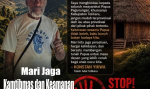 Mari Jaga Kamtibmas dan Keamanan di Wilayah Kabupaten Tolikara