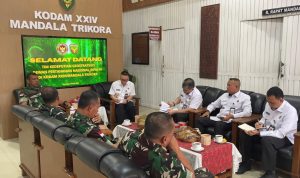 Pangdam XXIV/MT Terima Audiensi Kedeputian Geostrategi DPN, Perkuat Sinergi Dukung Pembangunan Strategis di Papua Selatan
