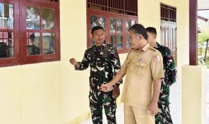Peran TNI AD Tuai Apresiasi, Kepala SMP Negeri Urumb Bangga Renovasi Laboratorium IPA Hampir Rampung