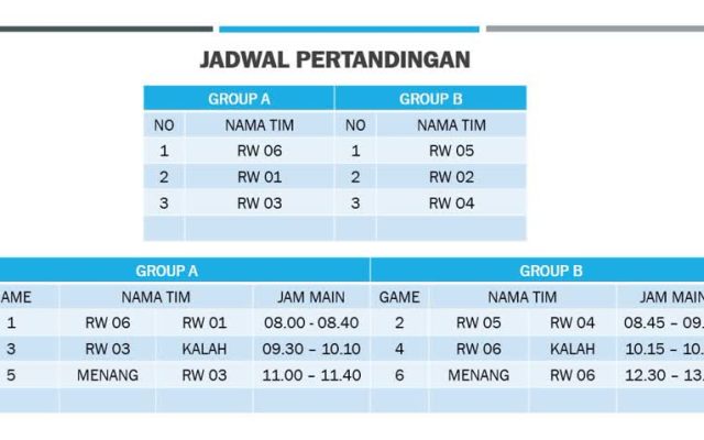 Jadwal Turnamen Sepak Bola Antar-RW Desa Sukadamai Resmi Dirilis, Warga Diajak Meriahkan Ajang Persaudaraan