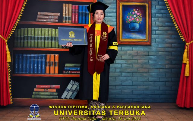 Ketua Umum FERADI WPI Ucapkan Selamat, Brigitta Ira Lingga Resmi Raih Gelar Sarjana Hukum dari Universitas Terbuka
