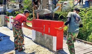 Serentak Berprogres! Tiga Jembatan Garuda di Nimboran Kian Berwujud