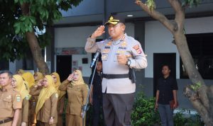 Jadi Pembina Upacara di SMAN 24 Kabupaten Tangerang, Kapolresta Ingatkan Pelajar Jauhi Tawuran hingga Judi Online