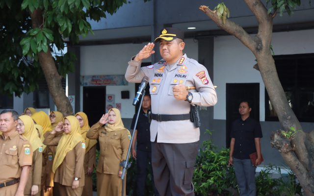 Jadi Pembina Upacara di SMAN 24 Kabupaten Tangerang, Kapolresta Ingatkan Pelajar Jauhi Tawuran hingga Judi Online