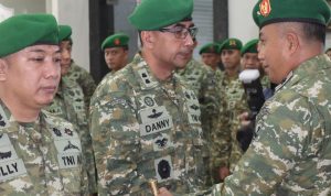 Sertijab Pejabat Staf Korem 052/Wijayakrama, Danrem Tekankan Profesionalisme dan Loyalitas Pengabdian