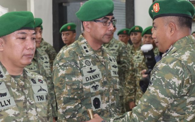 Sertijab Pejabat Staf Korem 052/Wijayakrama, Danrem Tekankan Profesionalisme dan Loyalitas Pengabdian
