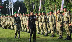 Rayakan HUT Pertama, Yonif TP 814/JZA Gelar Upacara Khidmat Bersama Tokoh Agama dan Masyarakat