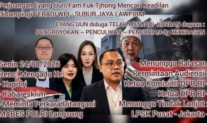 Penanganan Perkara Uun/Fam Fuk Tjhong di Polda Banten Diduga Janggal, Uun Akan Mengadu ke Kapolri dan Kabareskrim