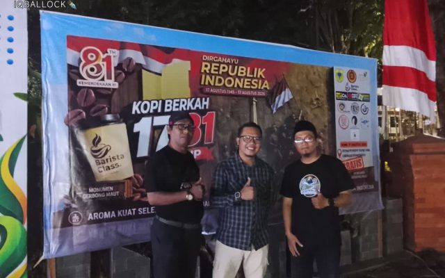 Pecah Rekor, Ngopi Gratis 2.500 Cup Meriahkan HUT ke-81 RI di Bondowoso