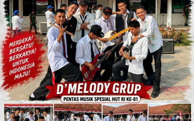 D’Melody Grup Meriahkan Perayaan HUT ke-81 RI di SMK Negeri 1 Tangerang Panongan