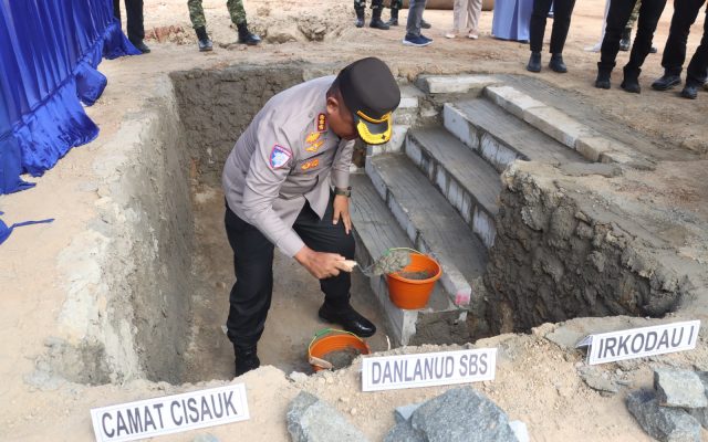 Hadiri Groundbreaking Mako Lanud Saleh Basarah, Kapolresta Tangerang Dorong Penguatan Sinergi TNI-Polri