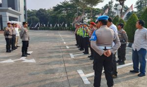 Sipropam Polresta Tangerang Cek Apel Pagi Personel, Pastikan Kesiapsiagaan Tugas