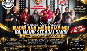 Tim Hukum FERADI WPI dan Subur Jaya Lawfirm Dampingi Ibu Nanik sebagai Saksi di Polrestabes Semarang
