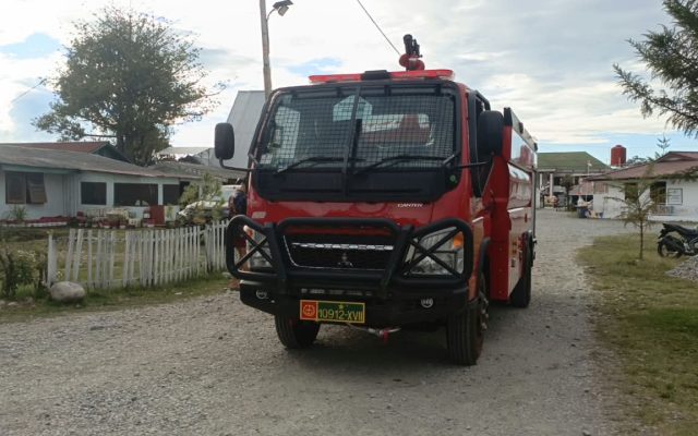 Ransus Damkar Bantuan Kemhan RI Tiba di Wamena, Perkuat Kesiapsiagaan Kodim 1716/Tolikara