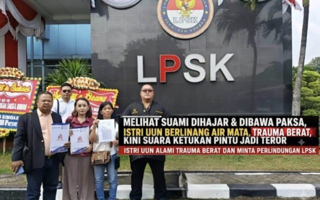 Istri UUN/Fam Fuk Tjhong Korban Saksi Mata Penculikan & Pengroyokan Keji suaminya di Lebak, minta Bantuan LPSK untuk Pemulihan Trauma