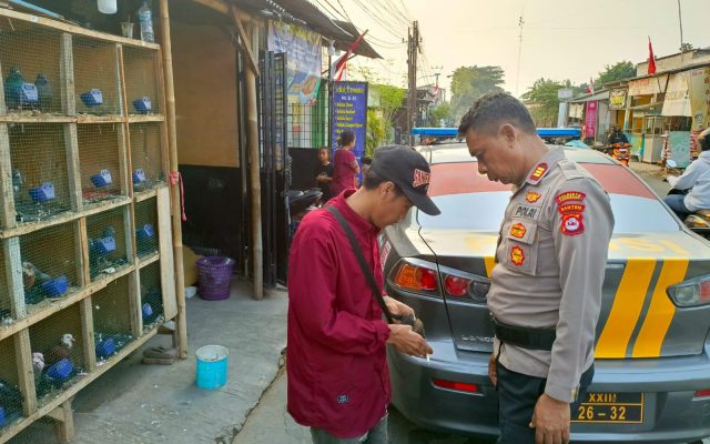 Kapolsek Mauk Turun Langsung Cek Laporan Dugaan Penjualan Obat Daftar G di Sukadiri
