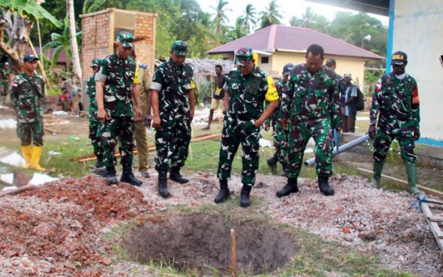 Peran TNI AD Melalui TMMD 129 Sejahterakan Masyarakat Wanam