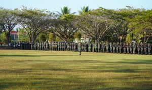 Upacara Bendera Wujudkan Disiplin, Nasionalisme dan Kesiapsiagaan Prajurit Kodam XXIV/Mandala Trikora