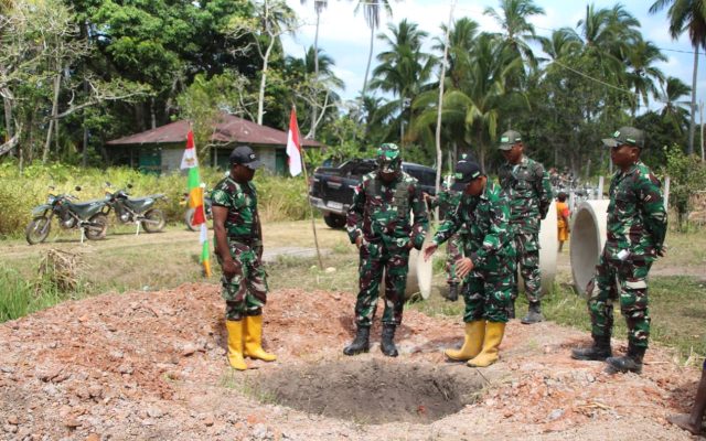 Pangdam XXIV/Mandala Trikora: Air Bersih Adalah Kebutuhan Pokok, TMMD Hadir untuk Membawa Manfaat Nyata bagi Masyarakat