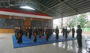 Semarak HUT Ke-1 Kodam XXIV/MT, Prajurit Unjuk Kemampuan dalam Lomba Pencak Silat Militer