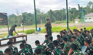 Momen Bersejarah, Yonif TP 820/DAAI Rayakan Satu Tahun Pengabdian di Bumi Cenderawasih