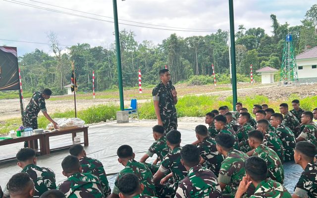Momen Bersejarah, Yonif TP 820/DAAI Rayakan Satu Tahun Pengabdian di Bumi Cenderawasih