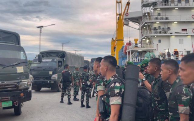 Tepat 1 Tahun yang Lalu, Yonif Tp 820/DAAI Memulai Perjalanan di Bumi Amungsa Timika