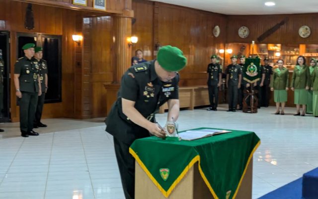 Pangdam XXIV/MT: Sertijab Kapendam Jadi Momentum Perkuat Peran Penerangan