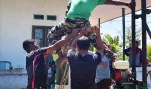 Kebersamaan TNI dan Masyarakat, Wujudkan Harapan Air Bersih di Semangga Merauke