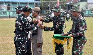Penutupan TMMD ke-129, TNI dan Pemda Bersinergi Wujudkan Pembangunan Serta Kesejahteraan Masyarakat Wanam