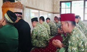 Doa Bersama HUT ke-81 RI, Prajurit Kodim 1707/Merauke Perkuat Iman dan Persatuan