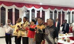 Resepsi Kenegaraan HUT ke-81 RI di Waropen, Jadi Momentum Perkuat Sinergi TNI-Polri dan Pemda