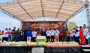 Tarian Adat dan Pesta Rakyat Warnai Perayaan Setengah Abad Mapuru Jaya